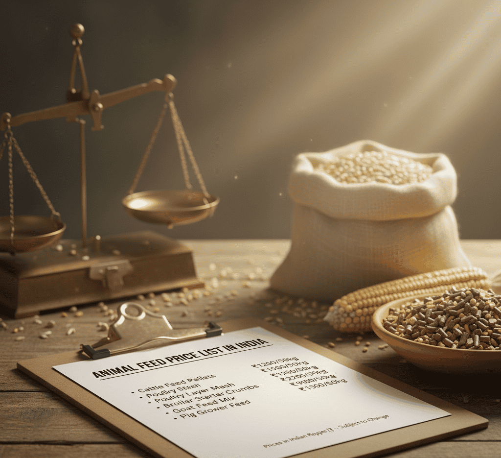 Animal Feed Price List in India 