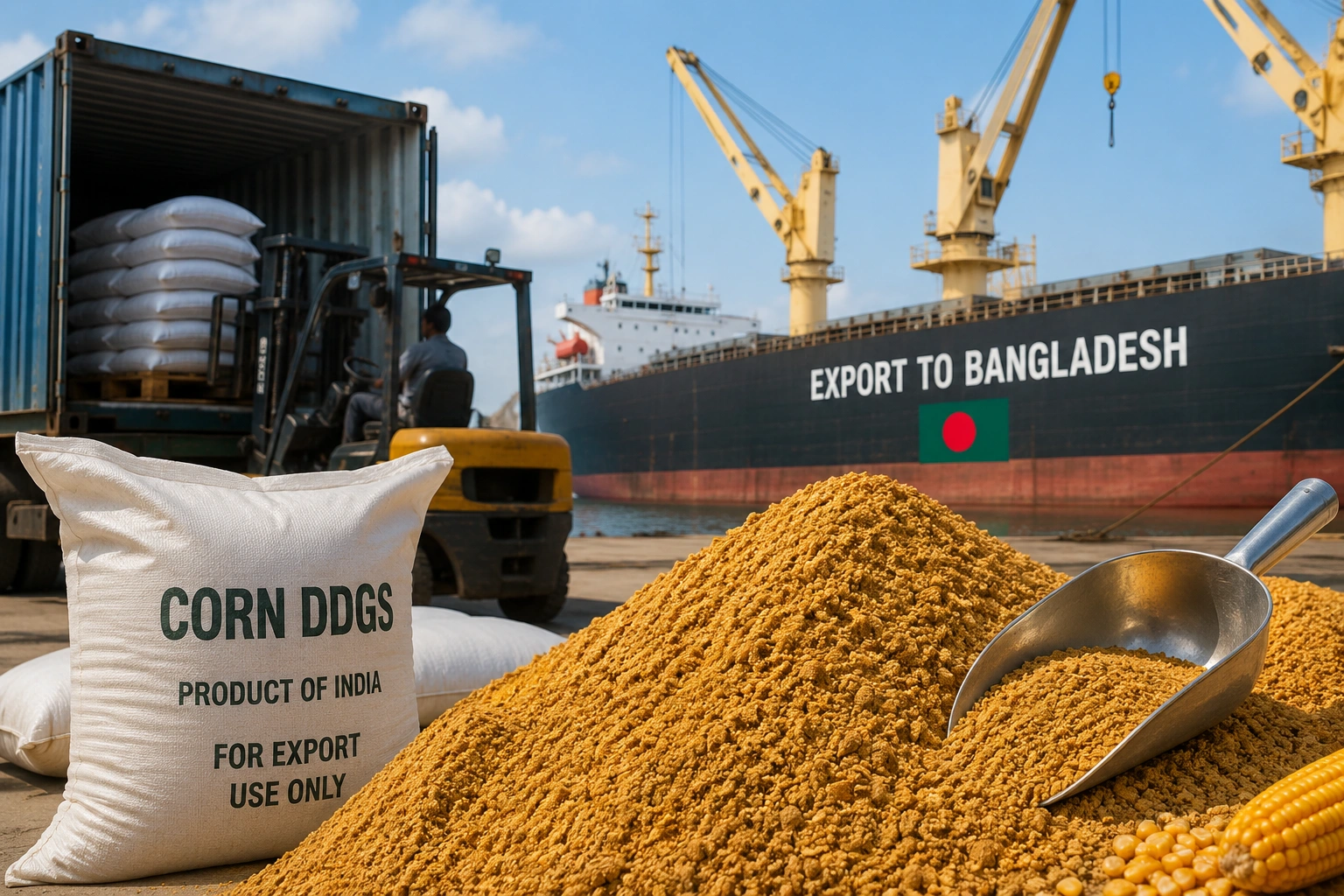 Corn DDGS Exporters In Bangladesh