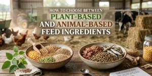 How To Choose Between Plant-Based And Animal-Based Feed Ingredients